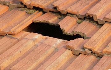 roof repair Old Neuadd, Powys